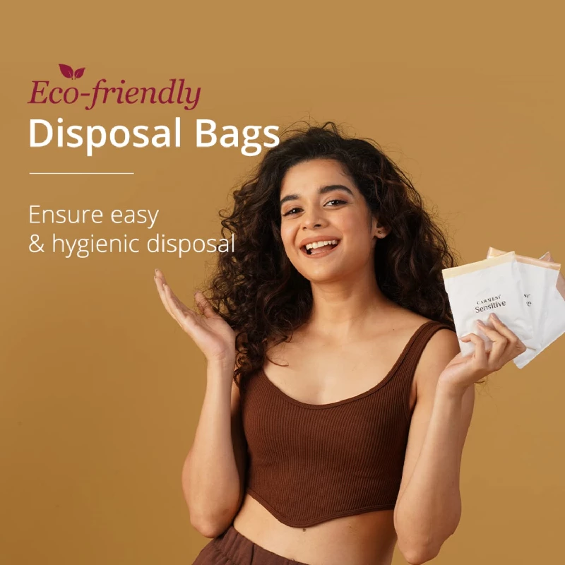 Carmesi Sensitive Large Sanitary Pads, 30 Pads-5.webp